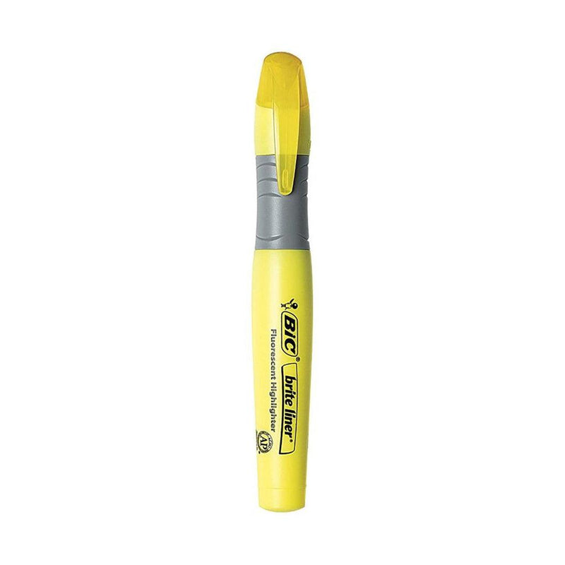 BIC BRITE LINER XL HIGHLIGHTER YELLOW