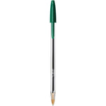 BiC CRISTAL ORIGINAL BALLPOINT PEN MEDIUM POINT 1.0mm - GREEN