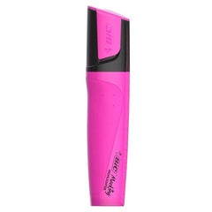 BIC FLAT HIGHLIGHTER PINK