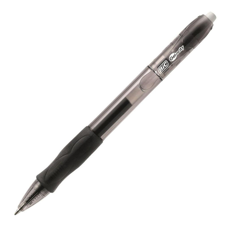 BIC GELOCITY GEL INK PEN 0.7 MM, BLACK COLOUR, RETRACTABLE