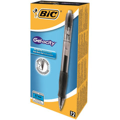 BIC GELOCITY GEL INK PEN 0.7 MM, BLACK COLOUR, RETRACTABLE