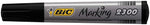 BiC PERMANENT MARKER 2300 CHISEL TIP - BLACK