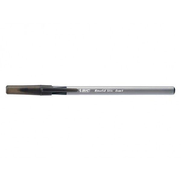 BiC ROUND STIC EXACT BALL PEN FINE - BLACK