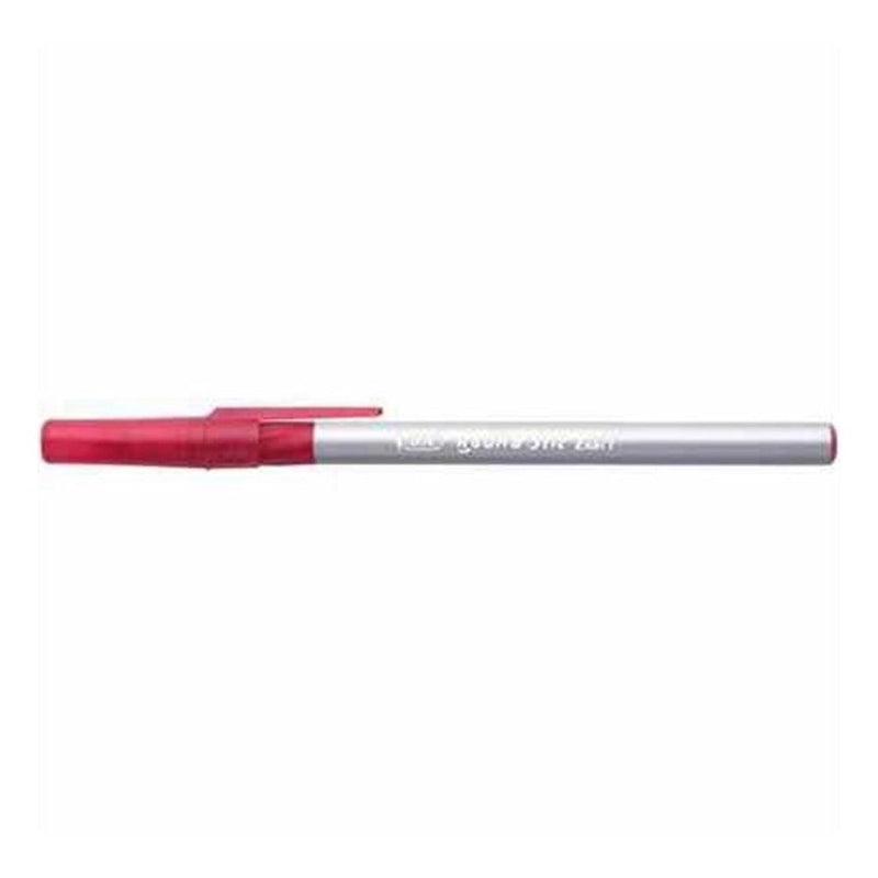 BiC ROUND STIC EXACT BALL PEN FINE - RED