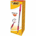 BiC ROUND STIC EXACT BALL PEN FINE - RED