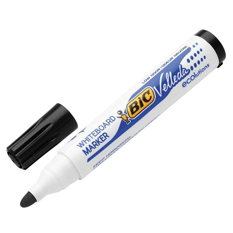 BiC WHITE BOARD MARKER 1701 BULLETIN TIP - BLACK