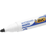 BiC WHITE BOARD MARKER 1701 BULLETIN TIP - BLUE