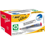 BiC WHITE BOARD MARKER 1701 BULLETIN TIP - RED