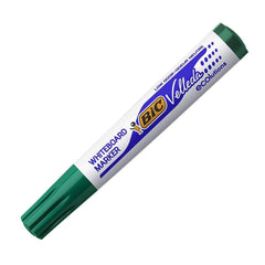 BIC WHITE BOARD MARKER 1751 CHISEL TIP, GREEN COLOUR