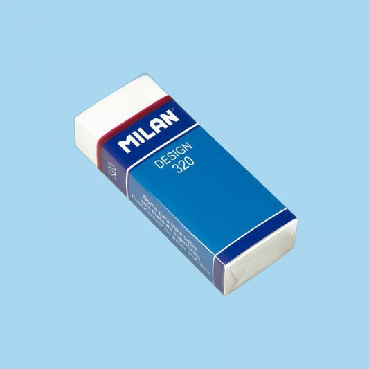 Blister pack 2 nata® Design 320 erasers with carton sleeve