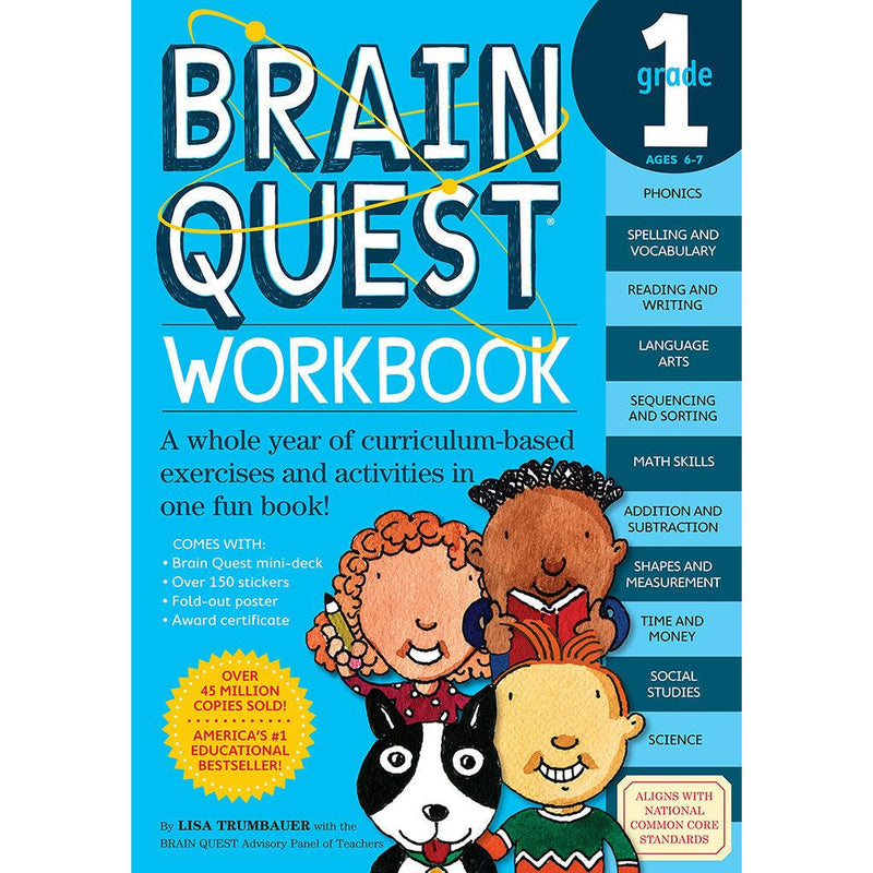 Brain quest workbook: grade 1