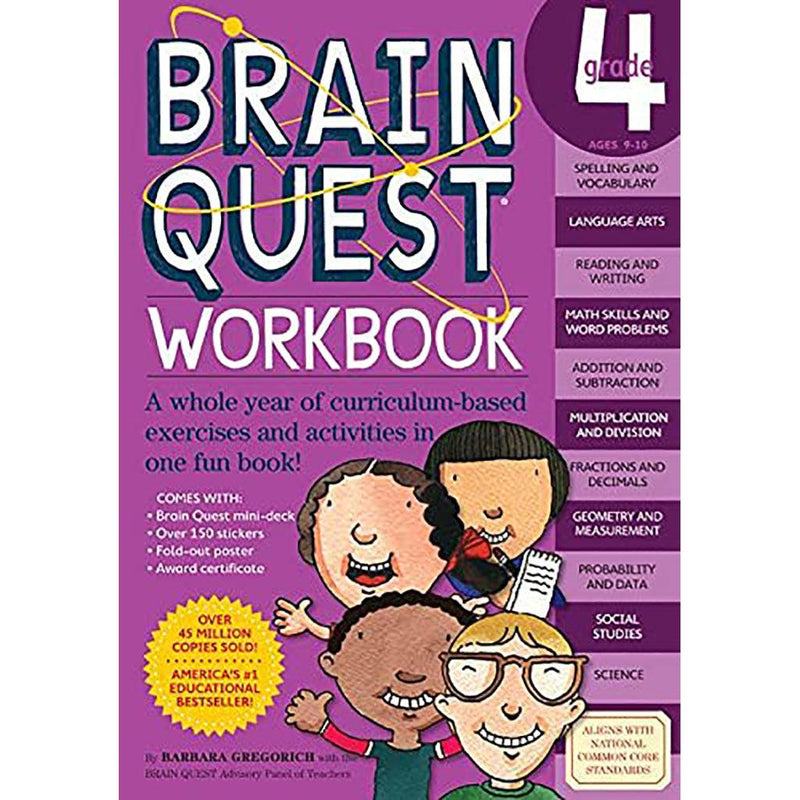 Brain quest workbook: grade 4