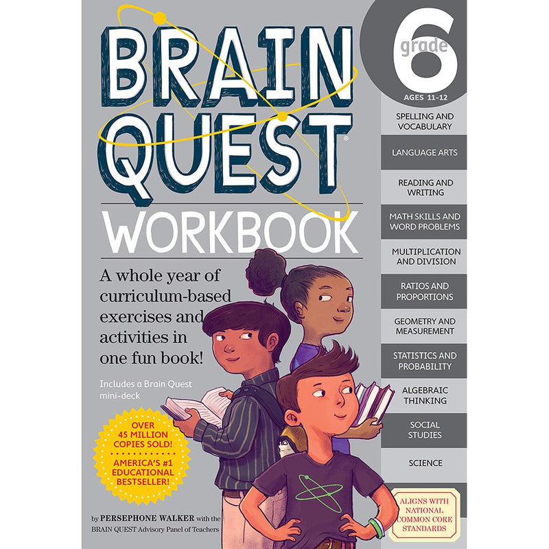 Brain quest workbook: grade 6