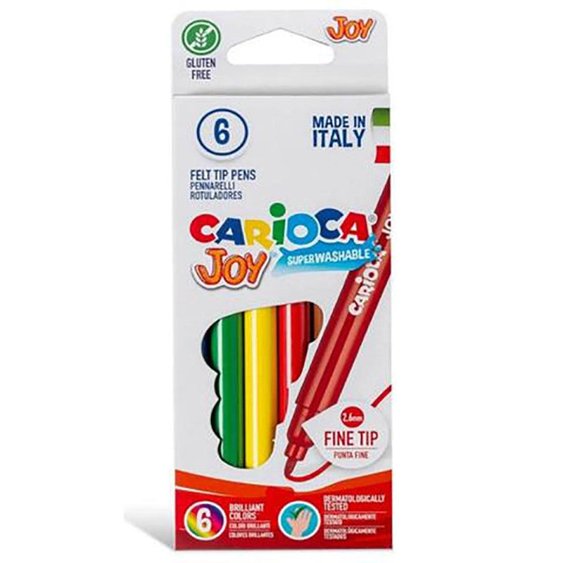 CARIOCA Joy Box 6pcs Felt Tip Pens