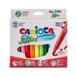 CARIOCA JUMBO BOX FELT TIP PENS 12 PIECES