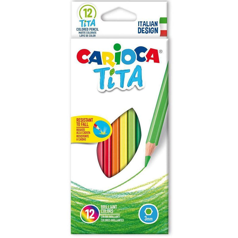 CARIOCA TITA COLORED PENCILS 12 PIECES