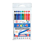 CARIOCA WHITE BOARD MARKER FINETIP WALLET OF 8 PIECES