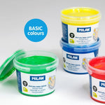 Case 6 Pots 100 ml Finger Paint Basic Colors