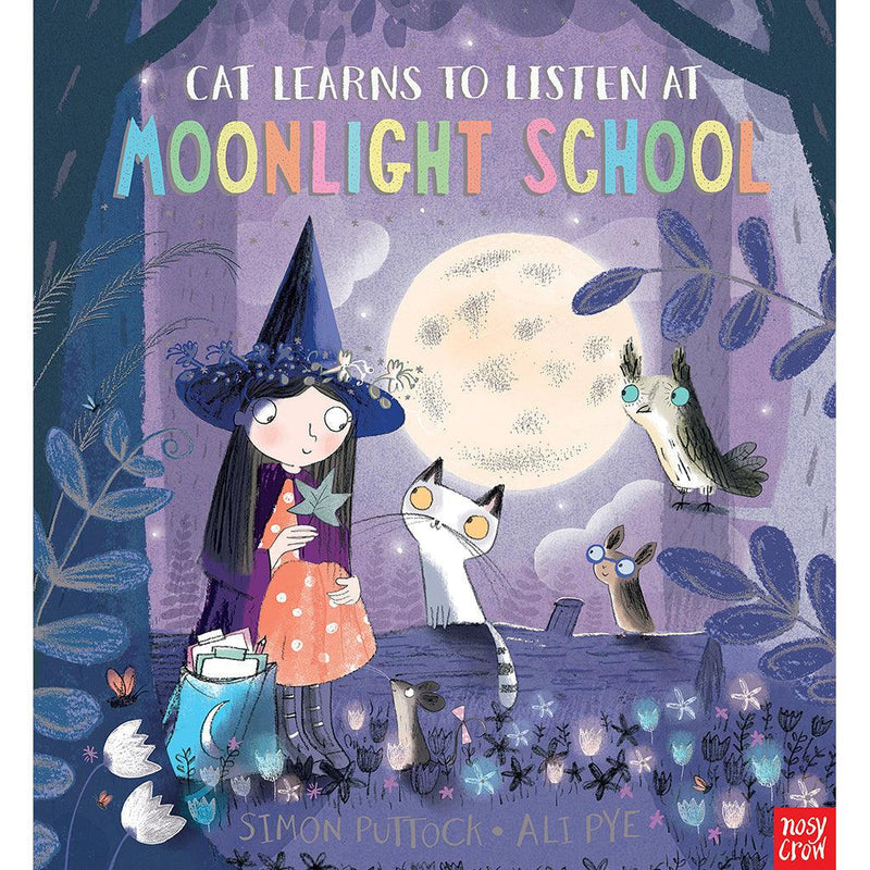 Cat Learns to Listen at Moonlight School