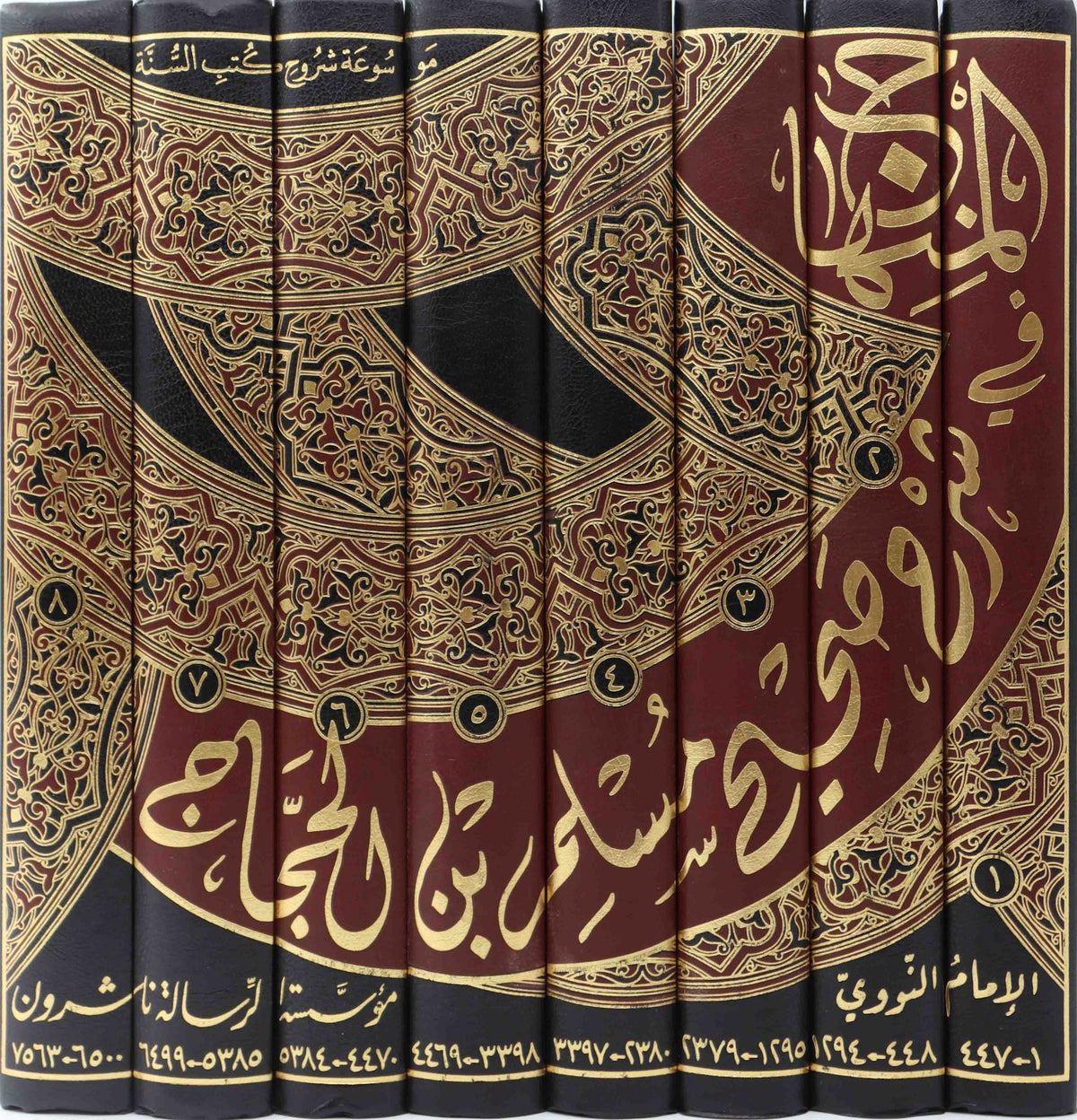 Al-Minhaj in Explanation of Sahih Muslim 8 Volumes 