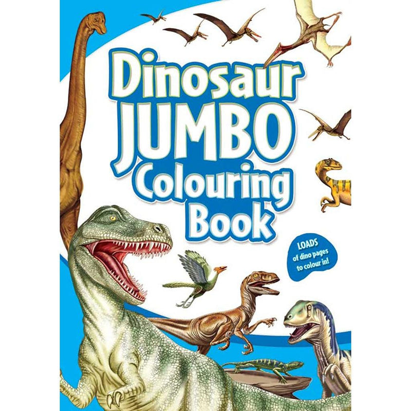 Dinosaur Jumbo Colouring Book