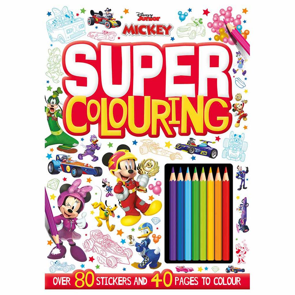 Disney Junior Mickey and the Roadster Racers: Super Colouring