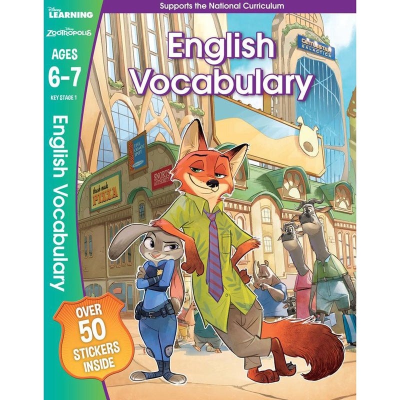 Disney Learning Zootropolis English Vocabulary Ages 6 7