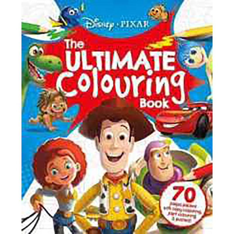 Disney Pixar Mixed: The Ultimate Colouring Book