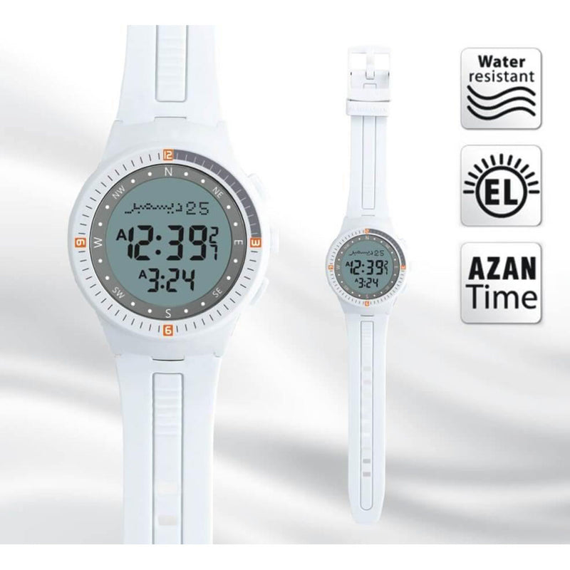 Al Harameen Azan Watch HA-6505WWW