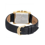 Al Fajr Classic Leather Black LCD Watch: WL-08L