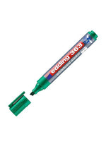 Edding E-363/ 4 S White Board Marker with Chisel Nib, 4 Pieces, Black/Red/Blue/Green