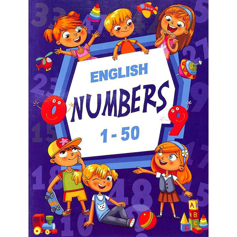 English Numbers 1-50