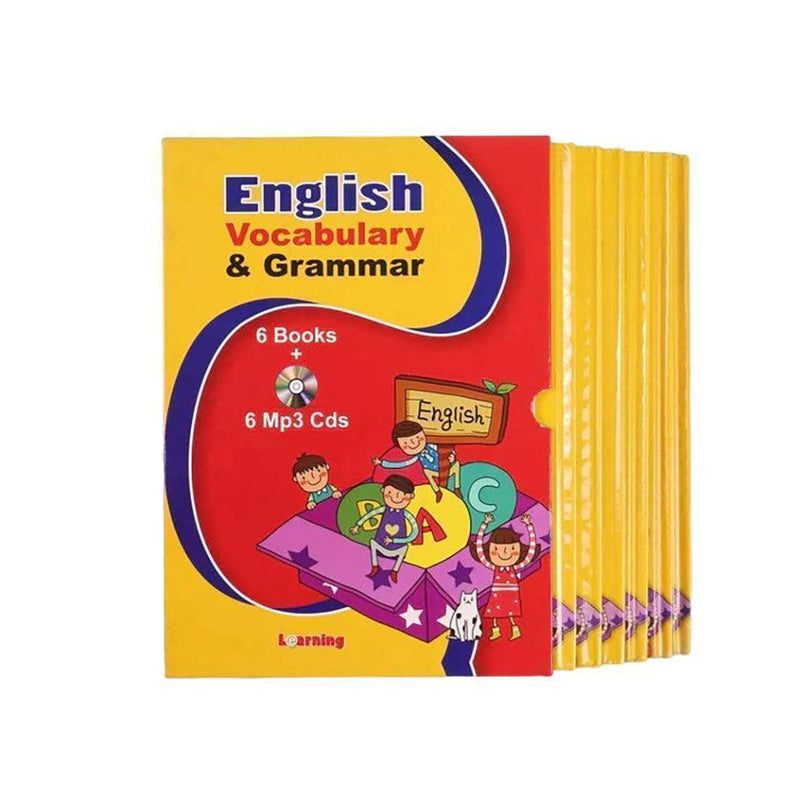 English Vocabulary & Grammar (6 Books + 6 CDs)