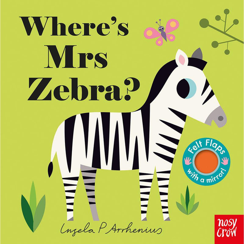 Felt Flaps: Where's Mrs Zebra?