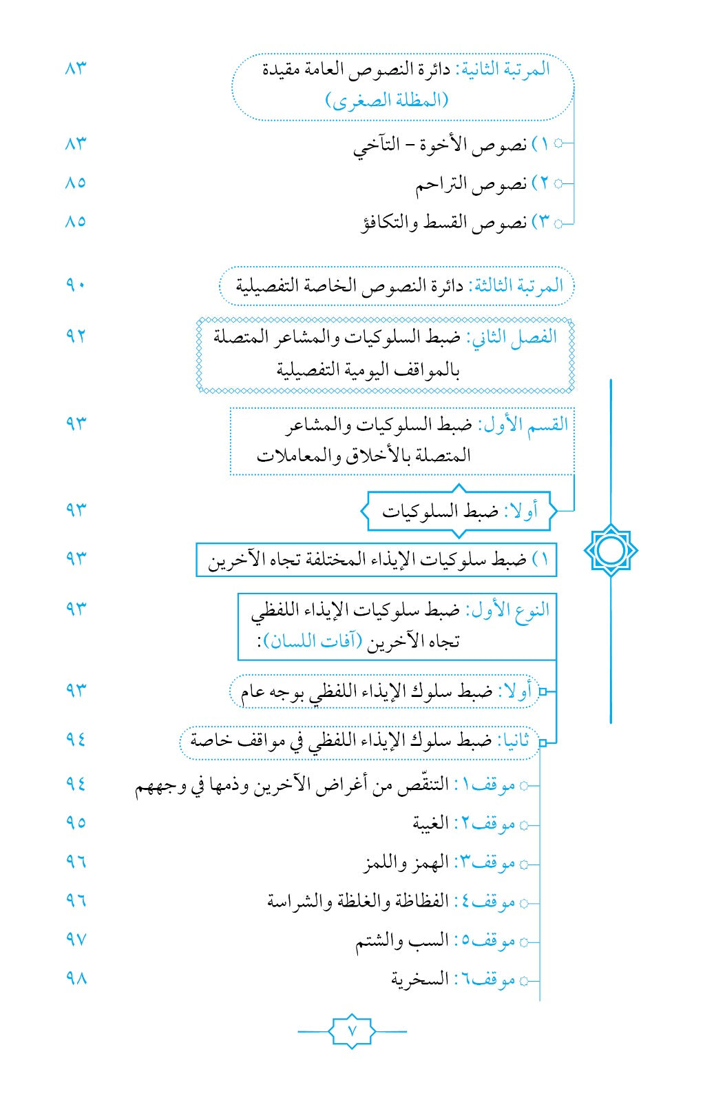 ربيهم بآية و حديث