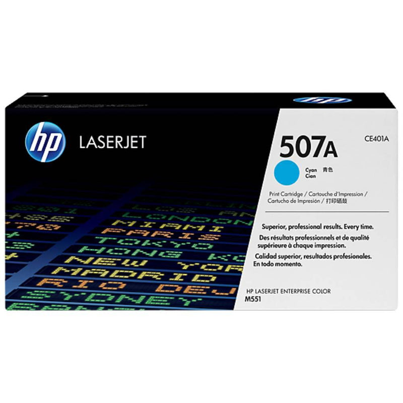 HP TONER 507A CYAN (CE401A)