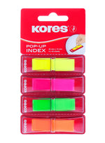 Kores Pop Up Film Index Tabs Page Marker, 4 x 40 Sheets