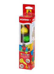 Kores Krayonitos Way Crayons, 6 Piece