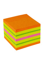 Kores Cube Spring Sticky Notes with 4 Neon Colours, 5 x 5cm, 400 Sheets