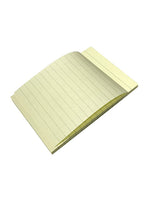 Kores Sticky Lined Notes Pad, 15 x 10cm, 100 Sheets