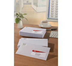 J8163 - AVERY QUICK DRY ADDRESS LABELS, 99.1X38.1MM, 14 LABELS PER SHEET, 10 SHEETS IN A PACK