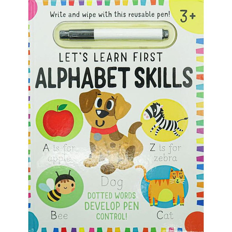 Let's Learn First: Alphabet Skills Wipe Clean