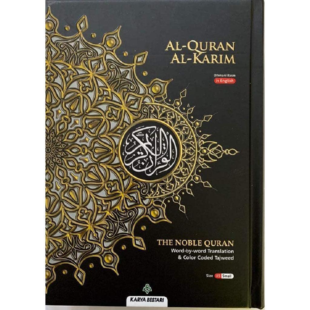 MAQDIS NOBLE Al Quran Word for Word Translation Colour Coded Tajweed Arabic-English