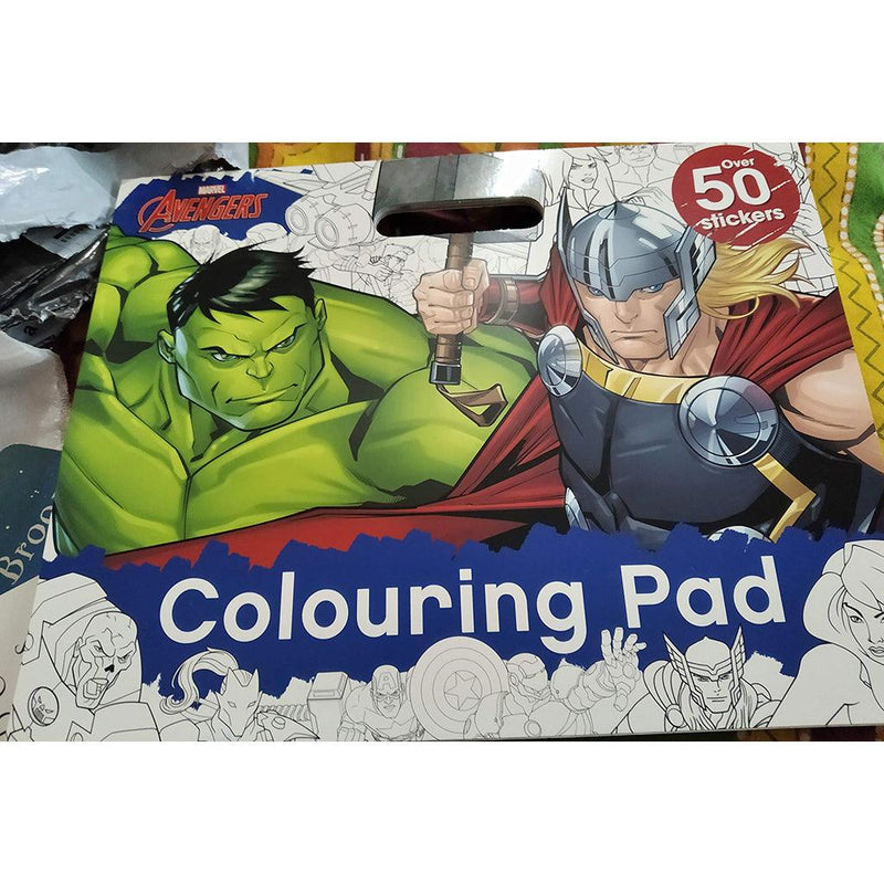 Marvel Avengers Colouring Pad