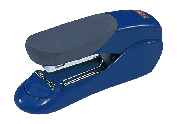 MAX STAPLER 26/6 FLAT CLINCH (25 Sheets) (50X1) MXHD50 F BLUE