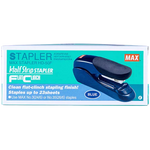 MAX STAPLER 26/6 FLAT CLINCH (25 Sheets) (50X1) MXHD50 F BLUE