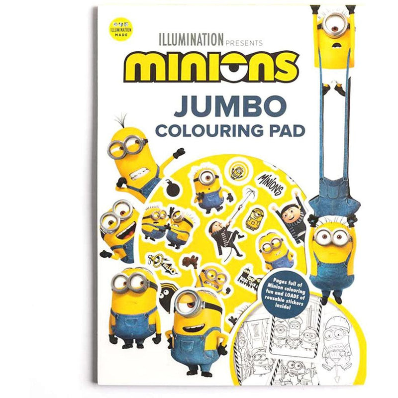 Minions Jumbo Colouring Pad