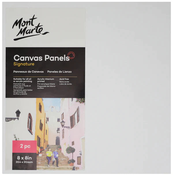 MM Canvas Panels Pack 2 20.4x20.4cm - 25125403 Baqer Mohebi