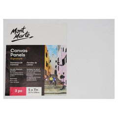 MM Canvas Panels Pack 3 12.7x17.8cm - 25125402