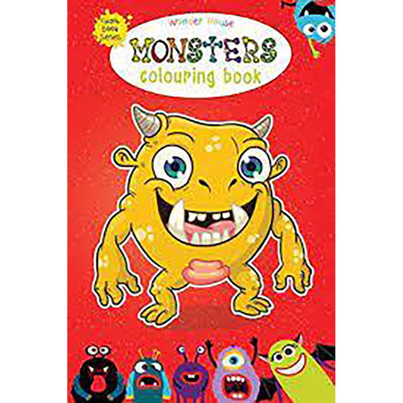 Monster Colouring Book Giant Bookland